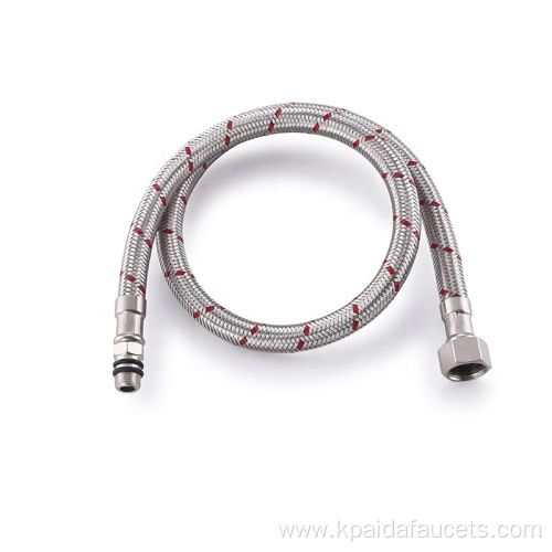 304 Stainless Steel Wire Braided Plumbing Flexible Metal Hose